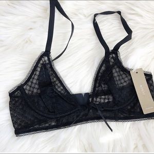 J. Crew Underwire Sheer Bra
